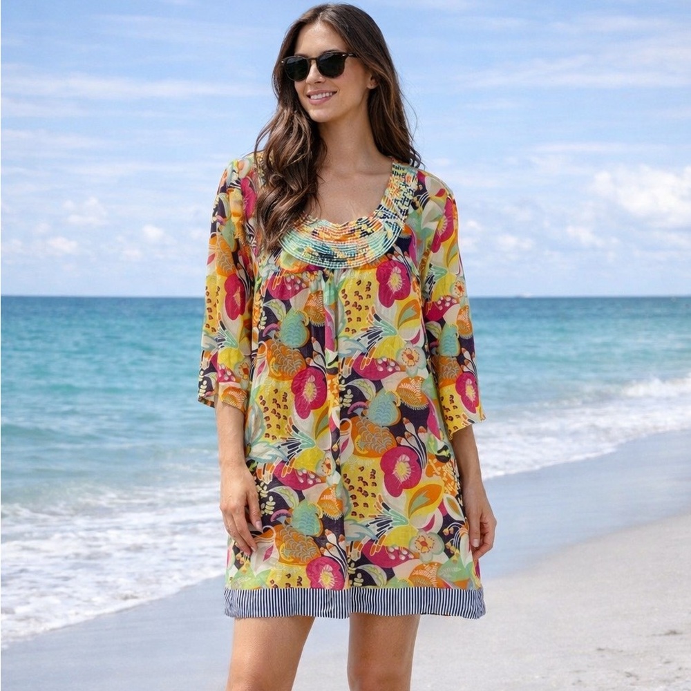 Boden “4 Toulon” Boho Mini Dress
